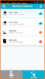 mydlink+ screenshot