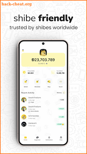 MyDoge - Dogecoin Wallet screenshot