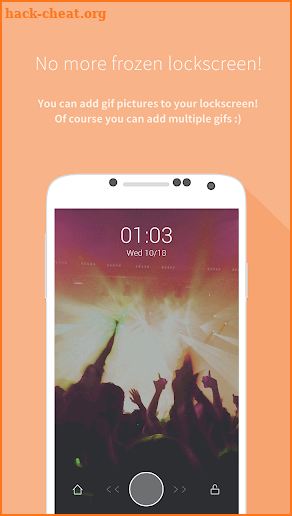 Mydol- Lockscreen, Virtual chat, Chat bot screenshot