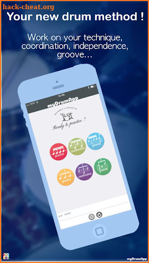 myDrumApp - Practice for Drumm screenshot