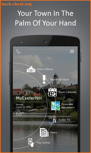 MyExeterNH screenshot