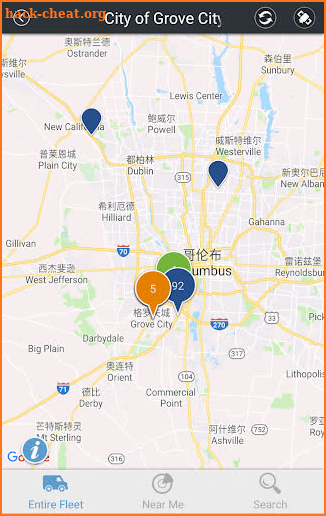 MyFleet Location for Geotab screenshot