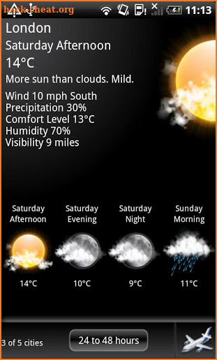 MyForecast screenshot