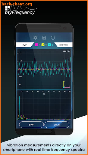 myFrequency - Vibration Analysis screenshot