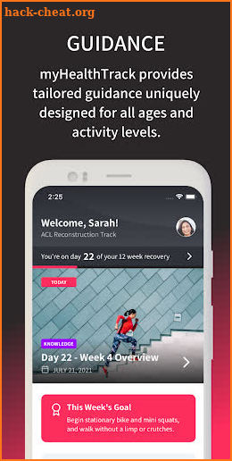 myHealthTrack screenshot