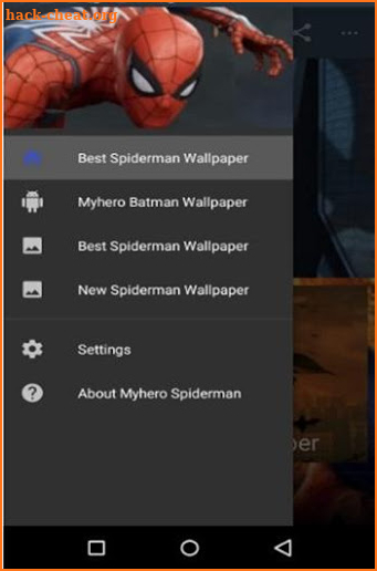 Myhero Spiderman Wallpaper screenshot