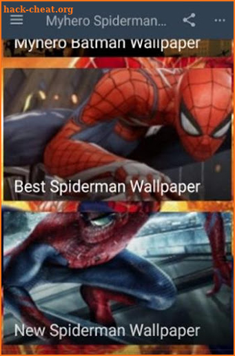 Myhero Spiderman Wallpaper screenshot