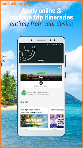 MyIVHQ - Volunteer Travel screenshot