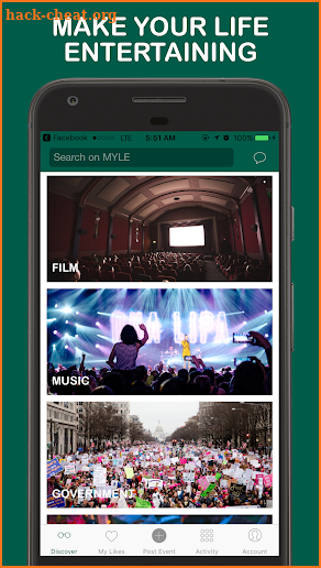 MYLE - Events Curated For You screenshot