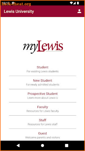 myLewis screenshot