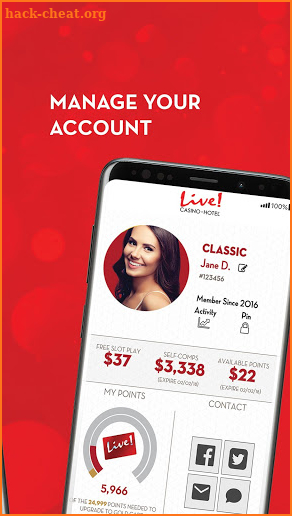 MyLiveRewards Live Casino & Hotel Official App screenshot