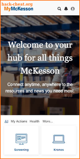 MyMcKesson screenshot