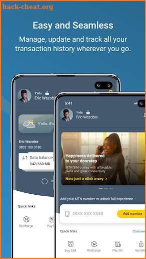 myMTN NG screenshot