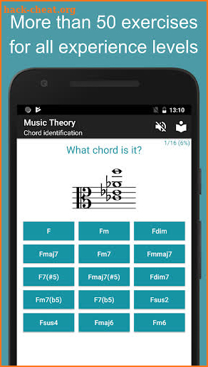 MyMusicTheory - music theory exercises screenshot