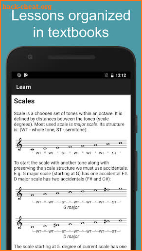 MyMusicTheory - music theory exercises screenshot