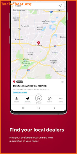 MyNISSAN screenshot