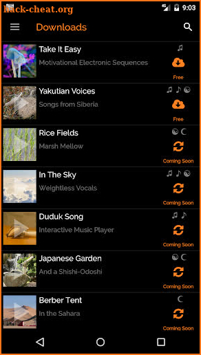 myNoise screenshot