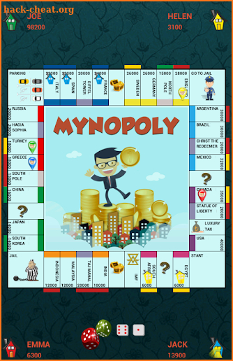 Mynopoly-Free Business Dice Board Game screenshot