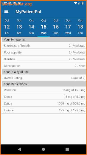 MyPatientPal screenshot