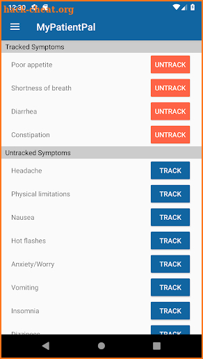 MyPatientPal screenshot