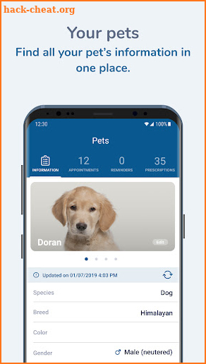 MyPetsWellness screenshot