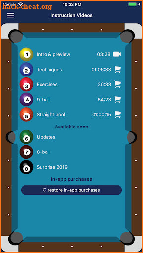 MyPoolApp screenshot