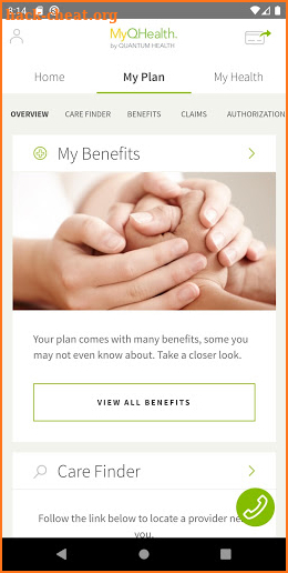 MyQHealth - Care Coordinators screenshot