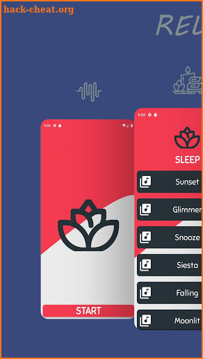 MyRelax – Anxiety Relief App music stress screenshot