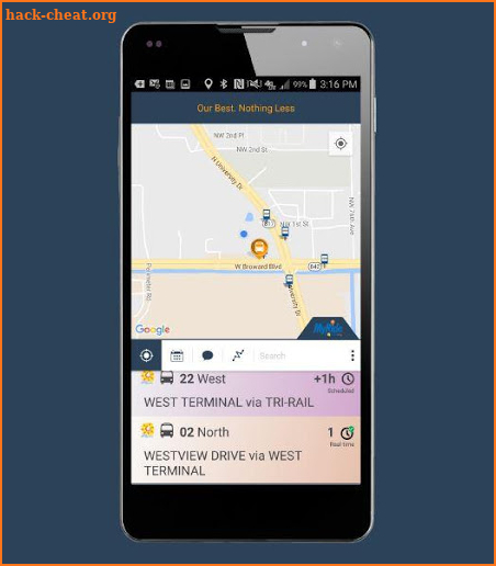 MyRide Broward screenshot