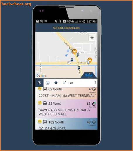 MyRide Broward screenshot