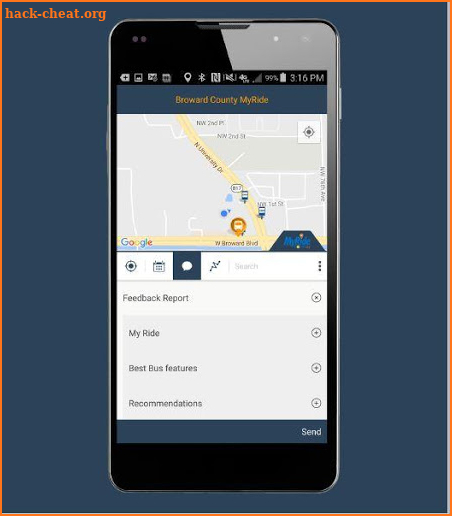 MyRide Broward screenshot