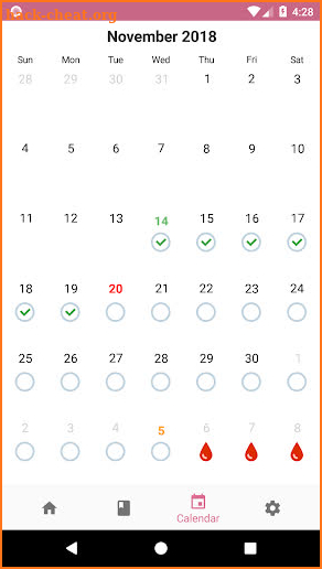 MyRing - Contraceptive ring screenshot