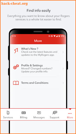 MyRogers screenshot