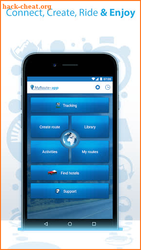 MyRoute-app Mobile screenshot