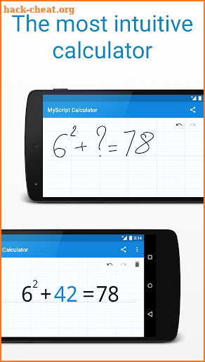 MyScript Calculator screenshot