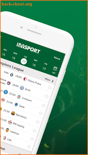 MYSPORT MYANMAR screenshot