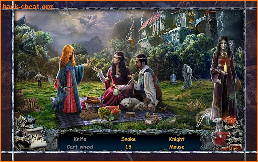 Mysteries and Nightmares: Morgiana Adventure game screenshot