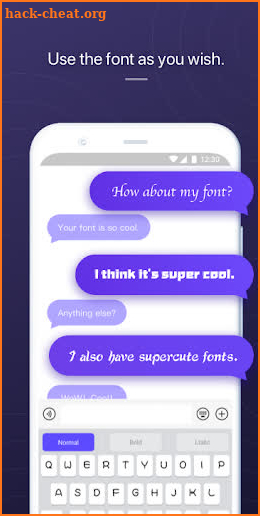 Mysterious Fonts-Stylish Fonts & Stickers screenshot