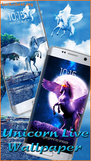 Mysterious Unicorn APUS Live Wallpaper screenshot