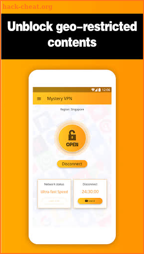 Mystery VPN - Access anything, anytime, anywhere! screenshot