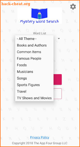 Mystery Word Search screenshot