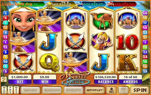 Mystic Genie Slots screenshot