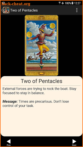 Mystical Tarot screenshot