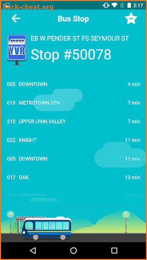 MyStop screenshot