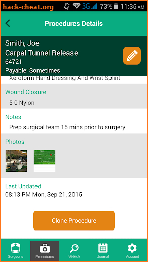 MySurgeon screenshot