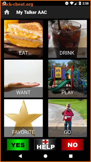 MyTalker AAC - talking speech app AAC Nonverbal screenshot