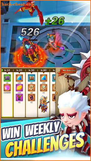 Mythical Knights: Endless Dungeon Crawler RPG screenshot