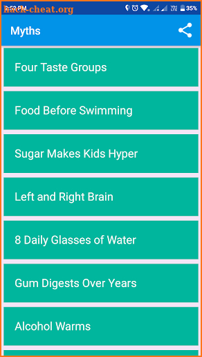 Myths - more than 100 myths with reality screenshot