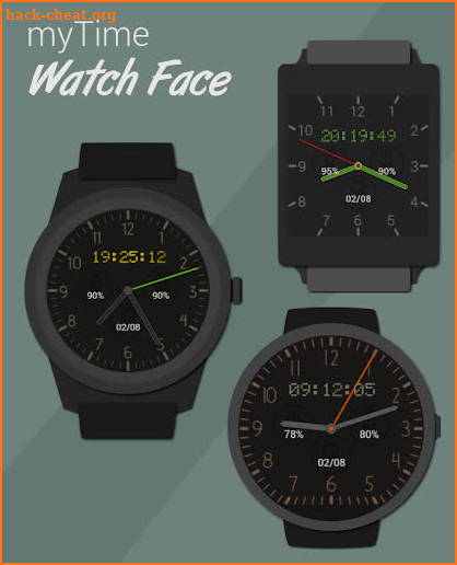 myTime Watch Face screenshot