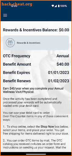 MyTotalBenefits screenshot